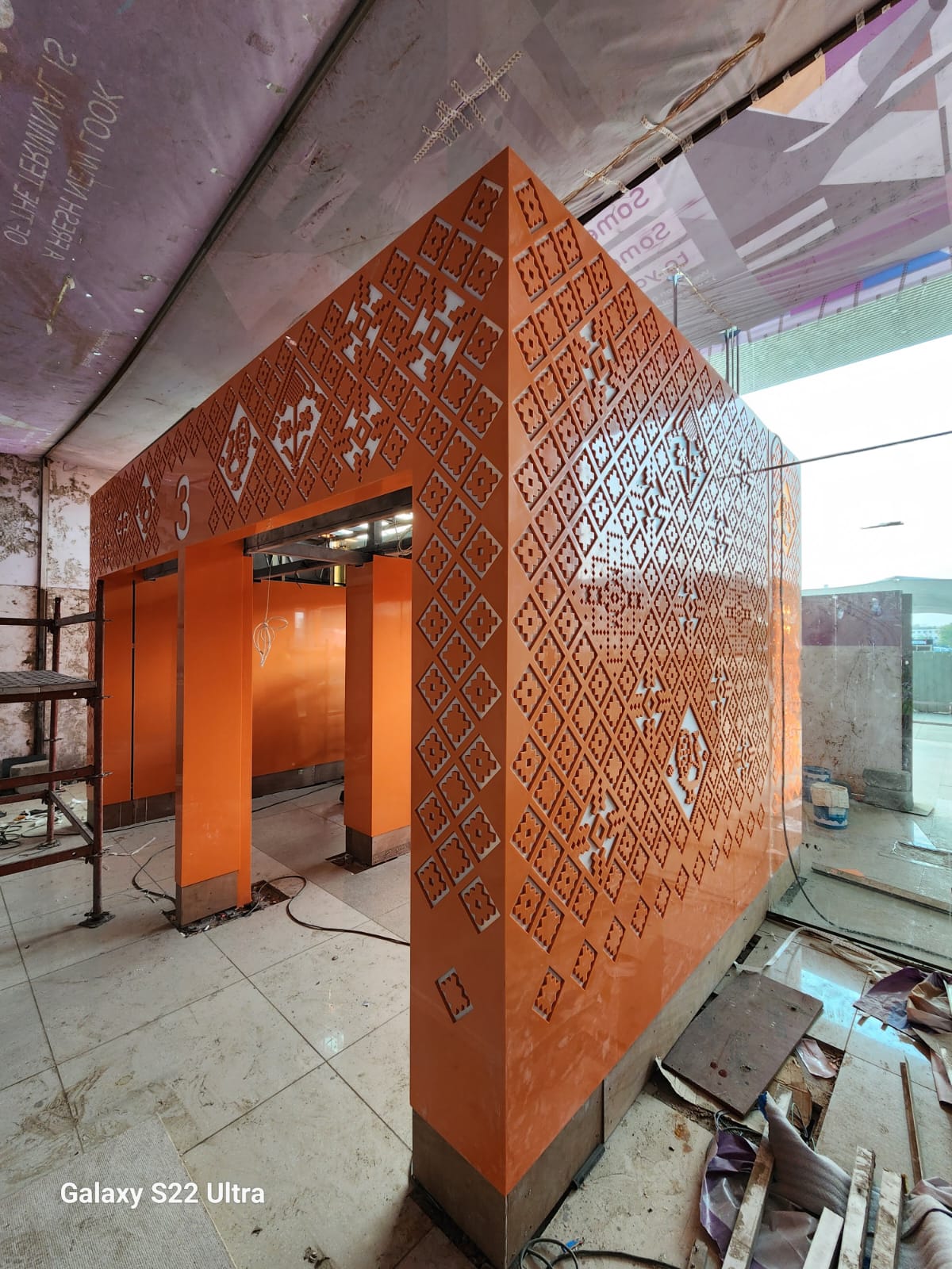 Ahmedabad Airport project by Design Art CNC