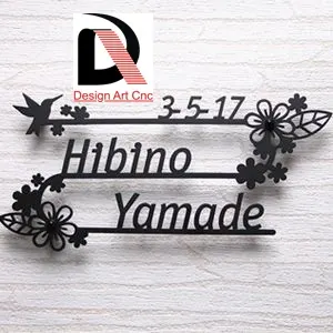 Name Plates by Design Art CNC