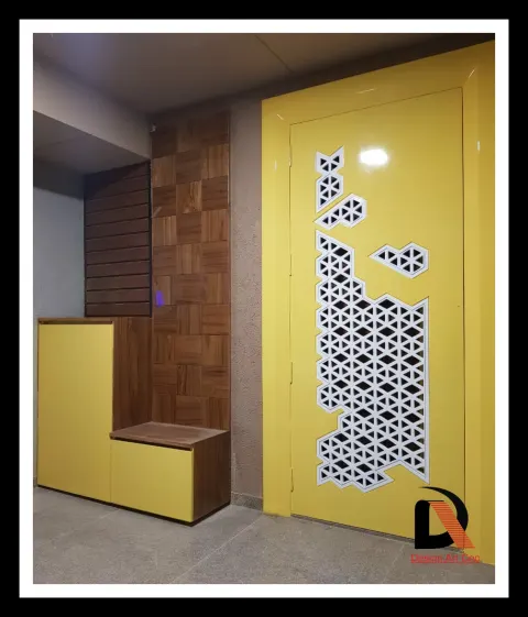 Main Door Grill by Design Art CNC