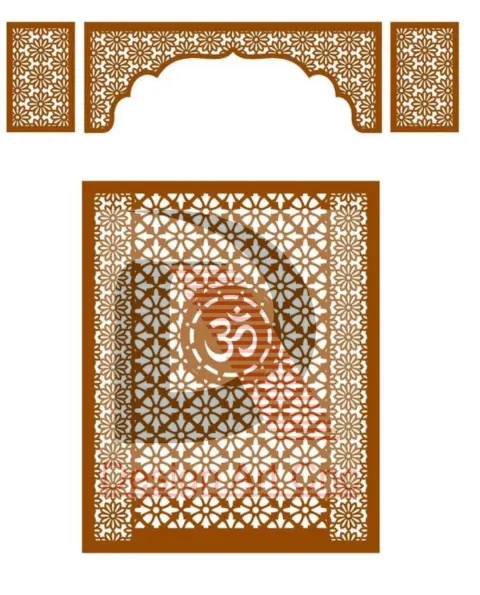 Mandir by Design Art CNC