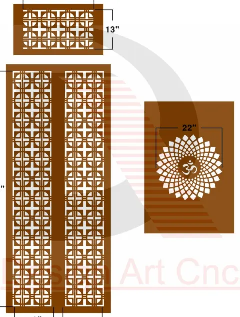 Mandir by Design Art CNC