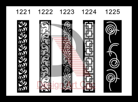 Main Door Grill by Design Art CNC