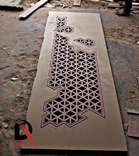 Main Door Grill by Design Art CNC